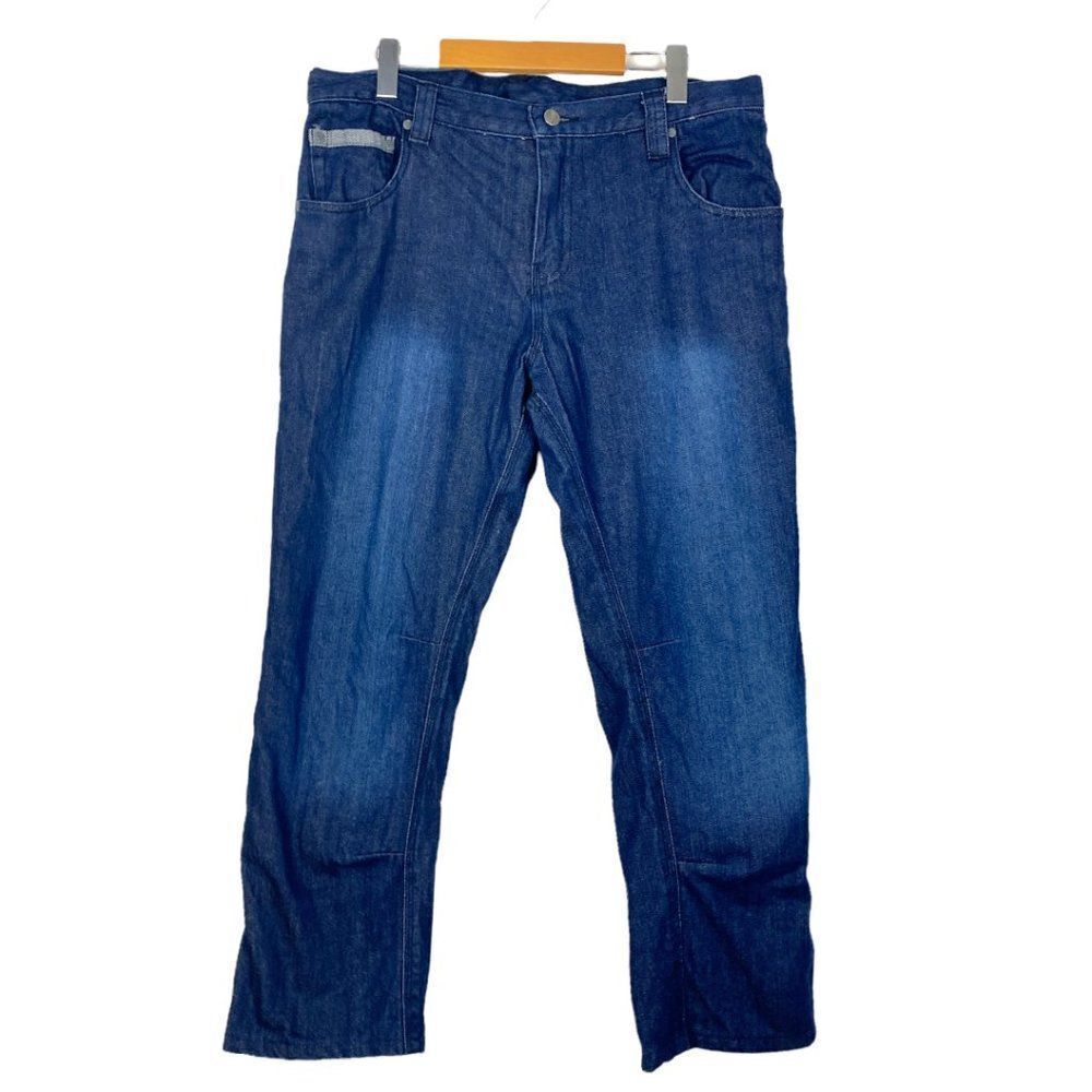 BULL-IT MEN'S Blue Indigo Dark Wash SR6 Covec Motorcycle Denim Jeans US 36R